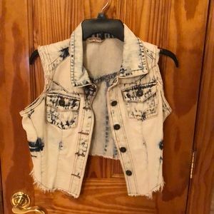 Denim vest